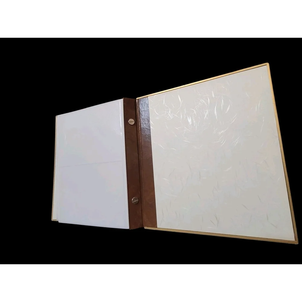 Otagiri Lacquerware Album Chickadee Holds 48 3” X 5” Photos